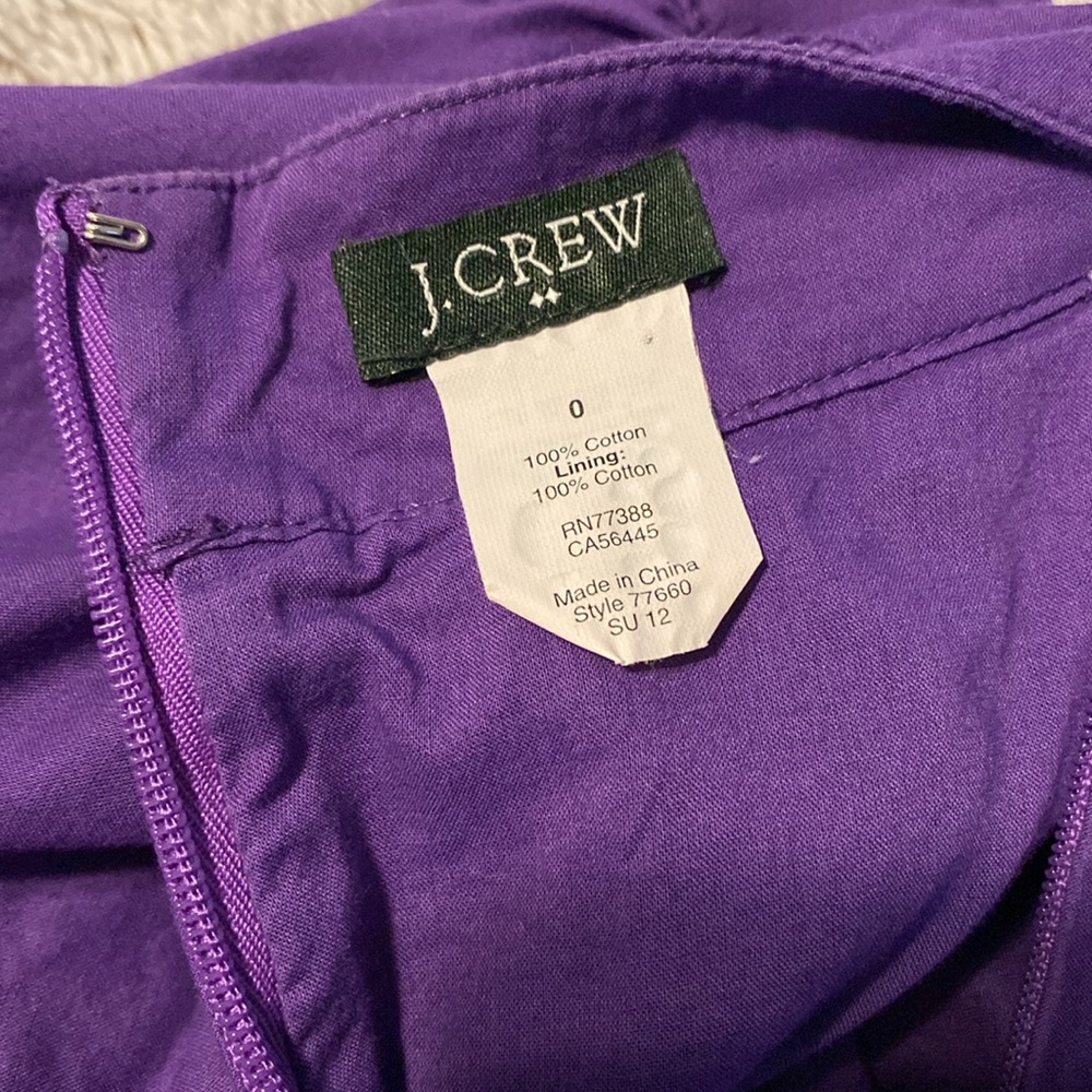 J. Crew Purple Midi Skirt - Picture 5 of 9